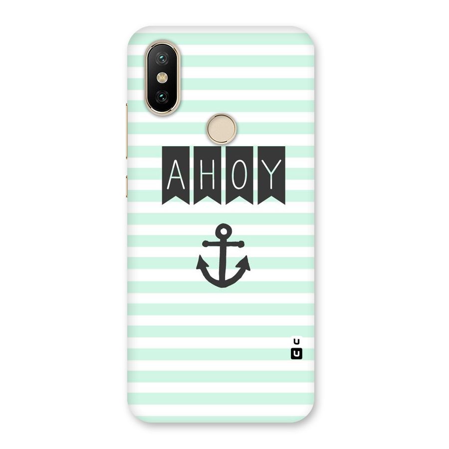 Ahoy Sailor Back Case for Mi A2