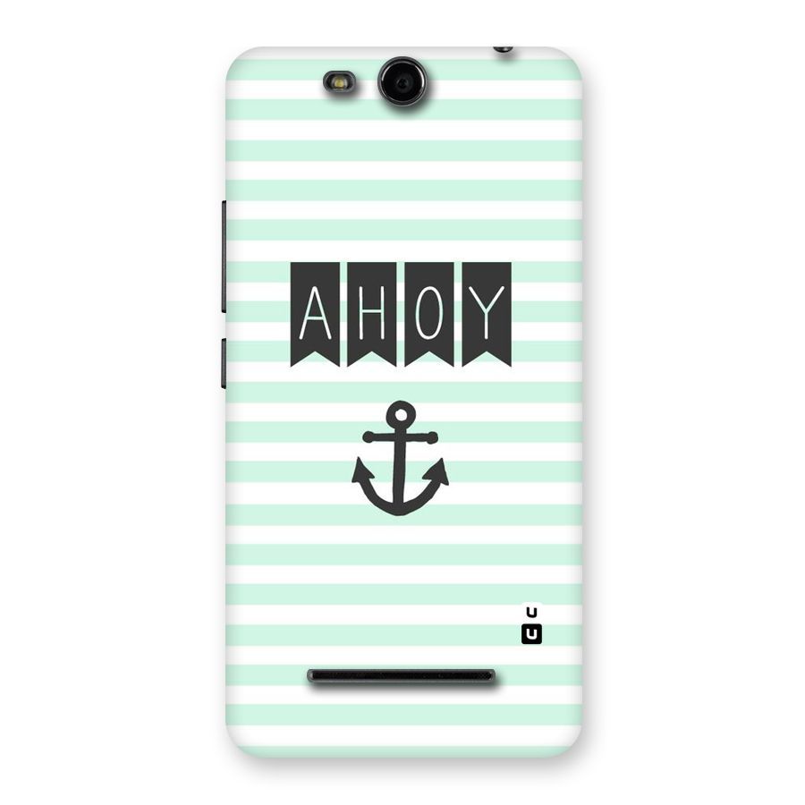 Ahoy Sailor Back Case for Micromax Canvas Juice 3 Q392