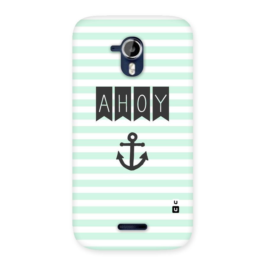 Ahoy Sailor Back Case for Micromax Canvas Magnus A117