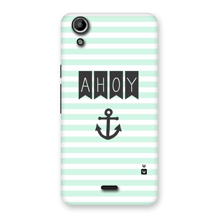 Ahoy Sailor Back Case for Micromax Canvas Selfie Lens Q345