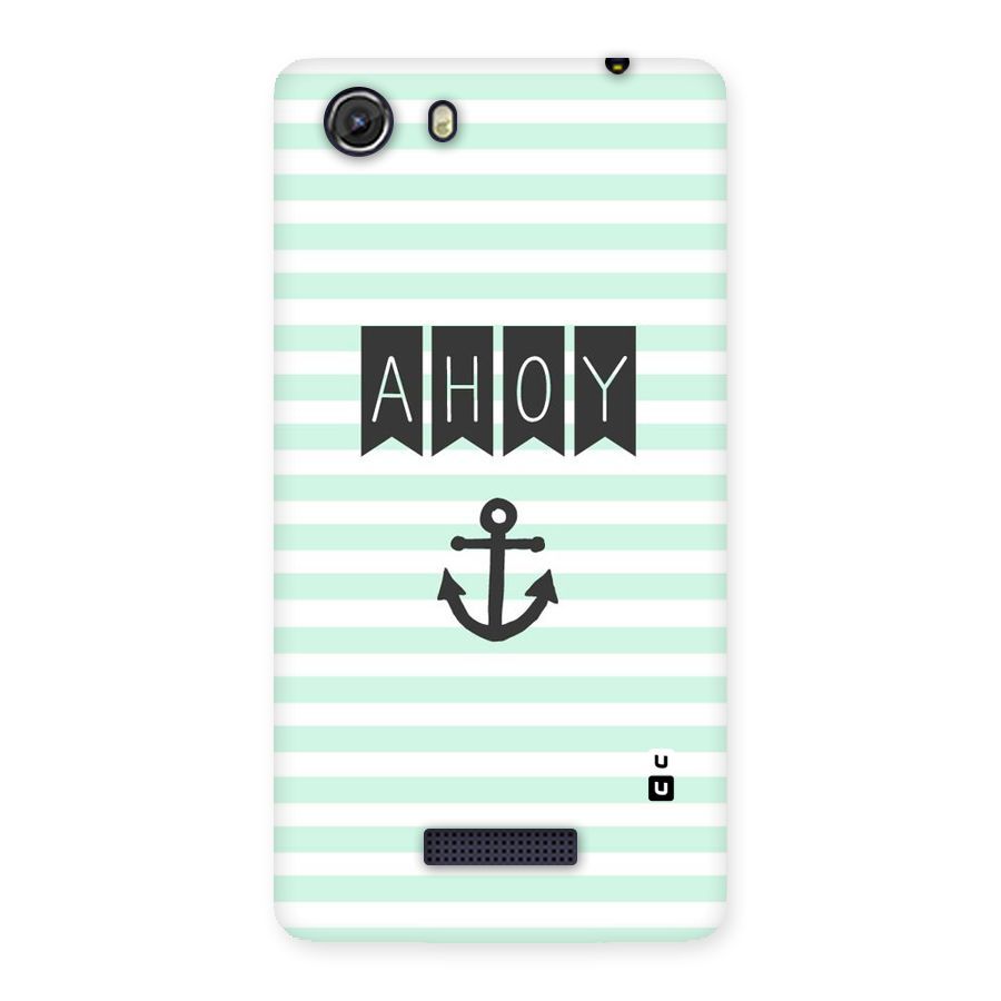 Ahoy Sailor Back Case for Micromax Unite 3