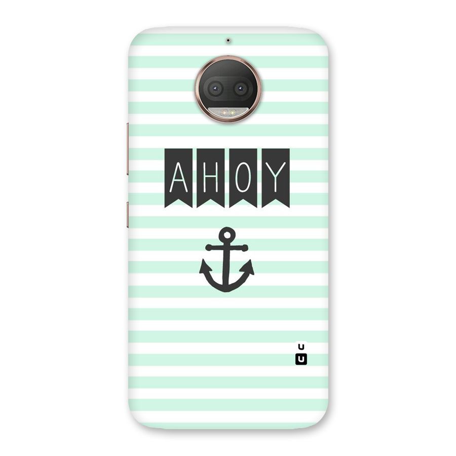 Ahoy Sailor Back Case for Moto G5s Plus