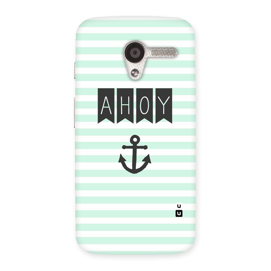 Ahoy Sailor Back Case for Moto X