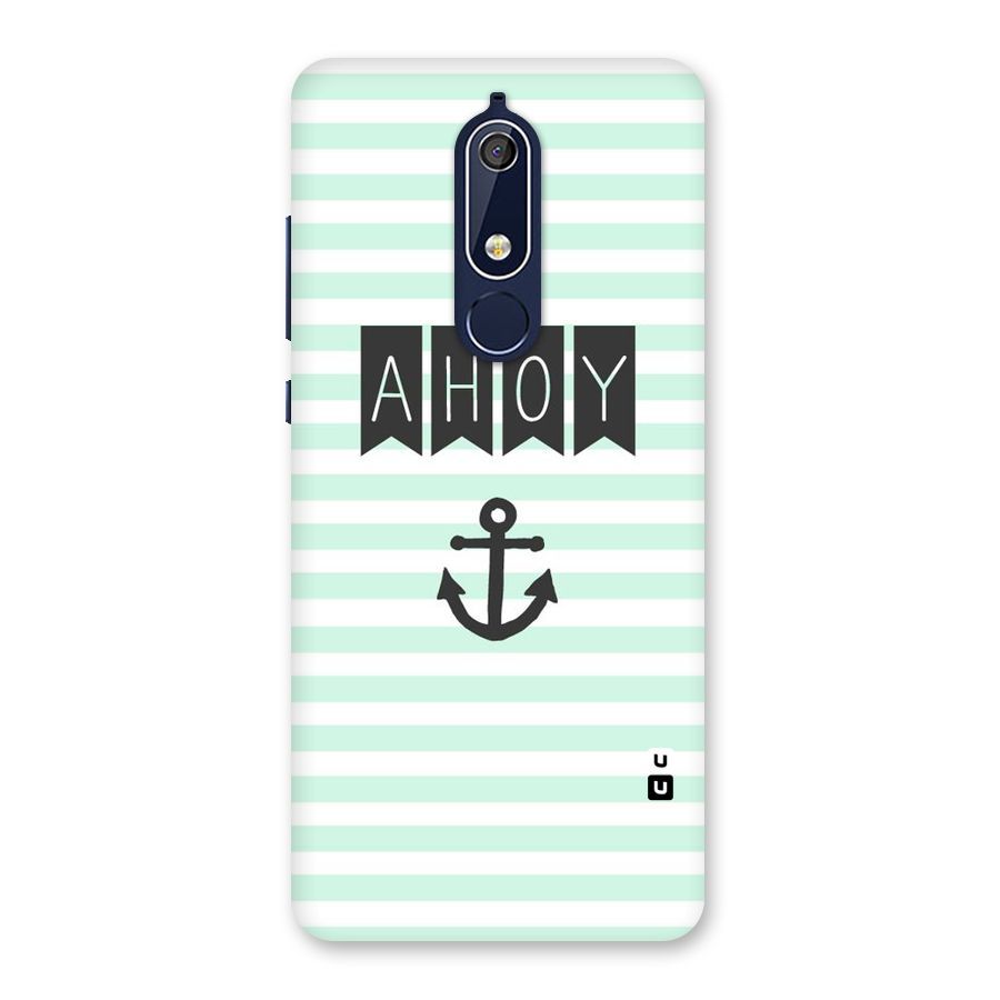 Ahoy Sailor Back Case for Nokia 5.1