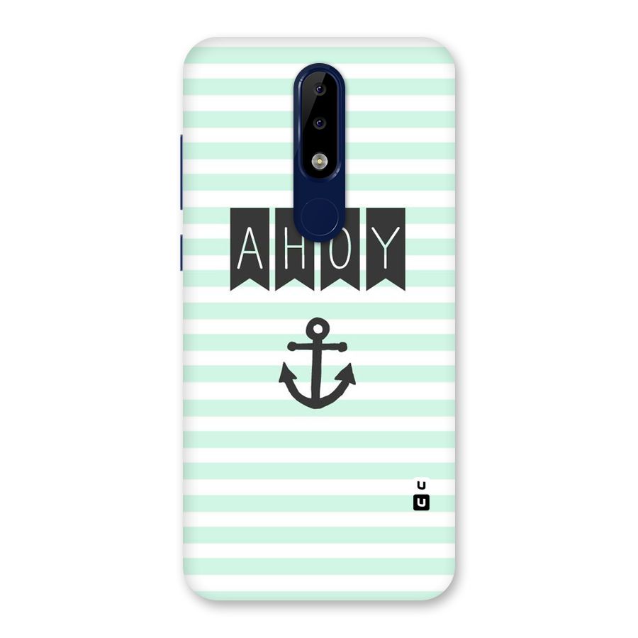 Ahoy Sailor Back Case for Nokia 5.1 Plus