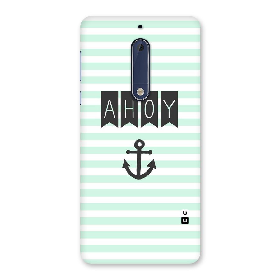 Ahoy Sailor Back Case for Nokia 5