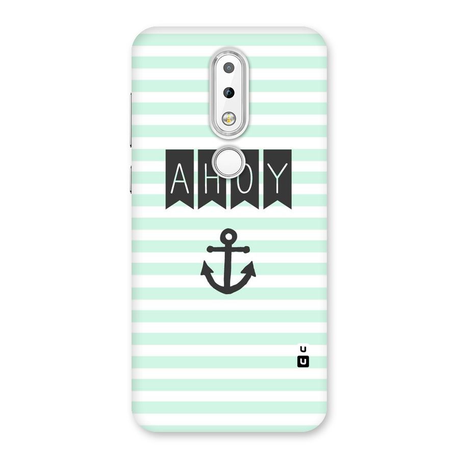 Ahoy Sailor Back Case for Nokia 6.1 Plus