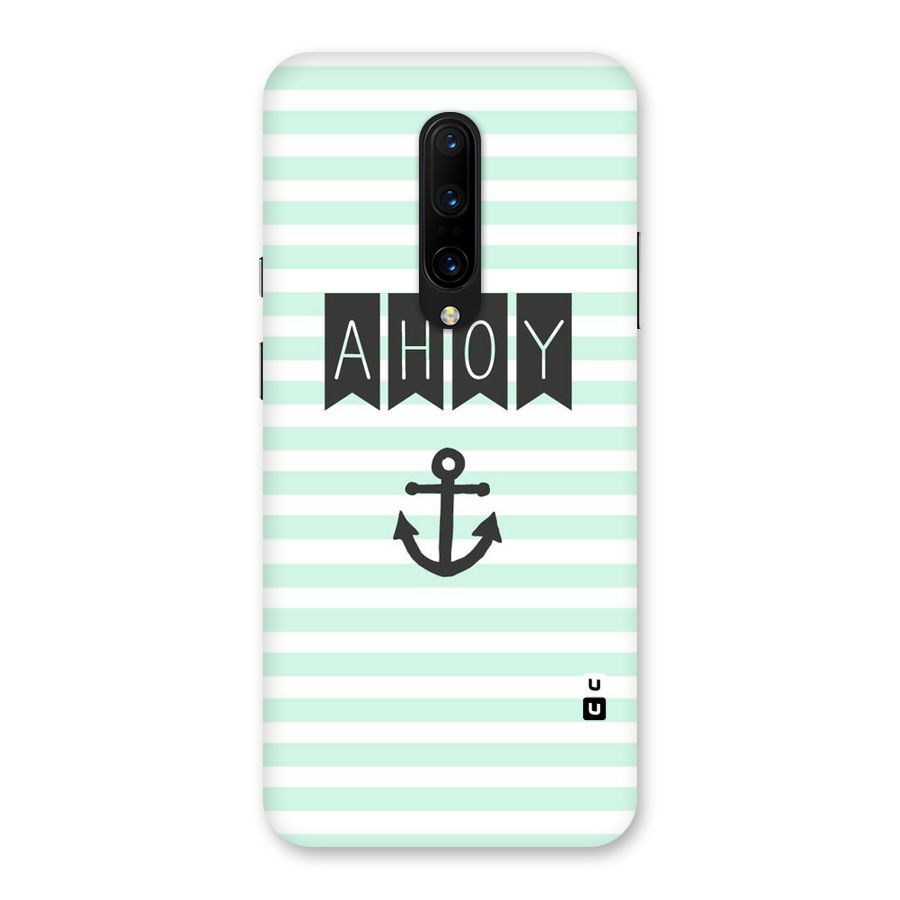 Ahoy Sailor Back Case for OnePlus 7 Pro