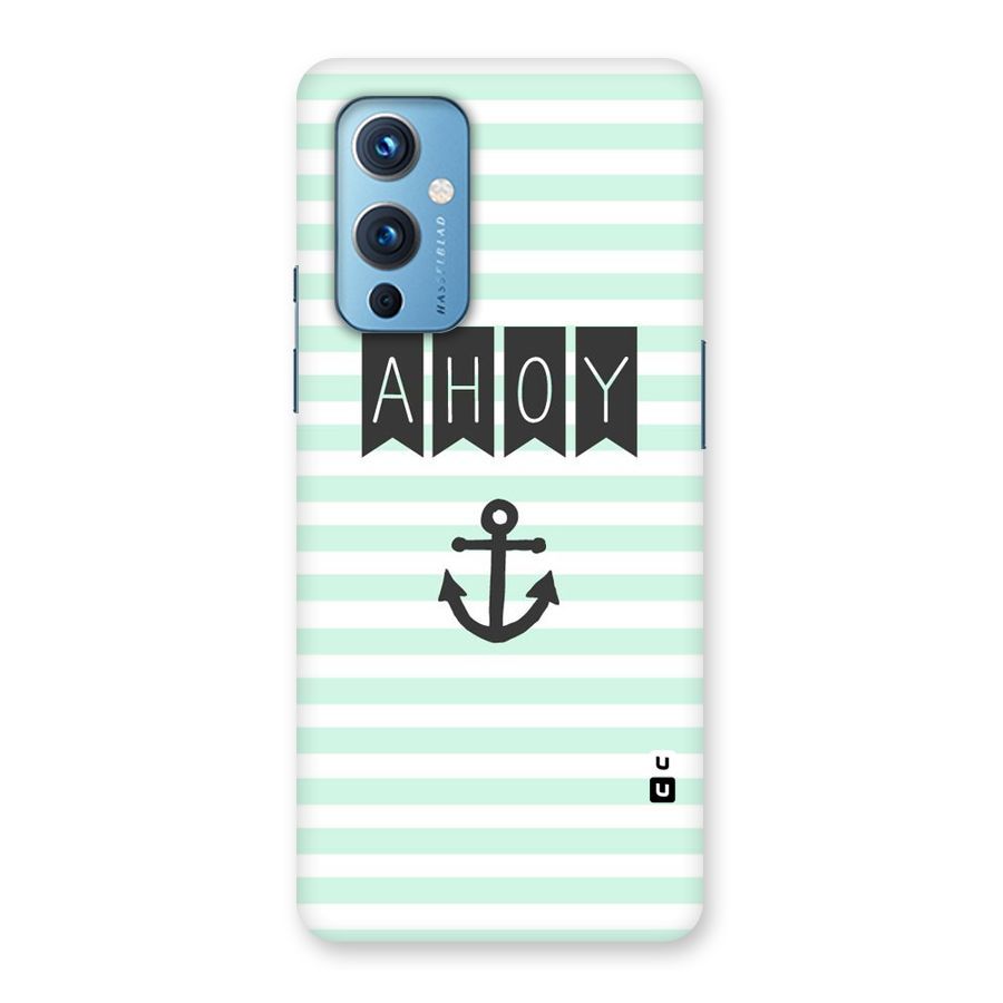 Ahoy Sailor Back Case for OnePlus 9
