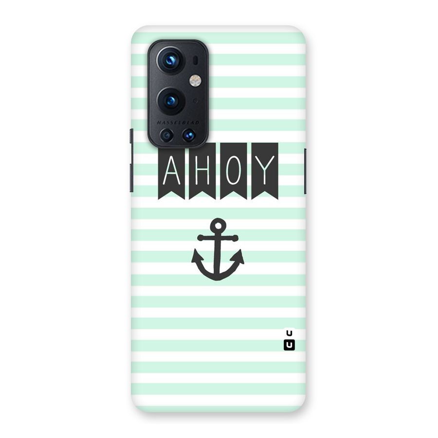 Ahoy Sailor Back Case for OnePlus 9 Pro