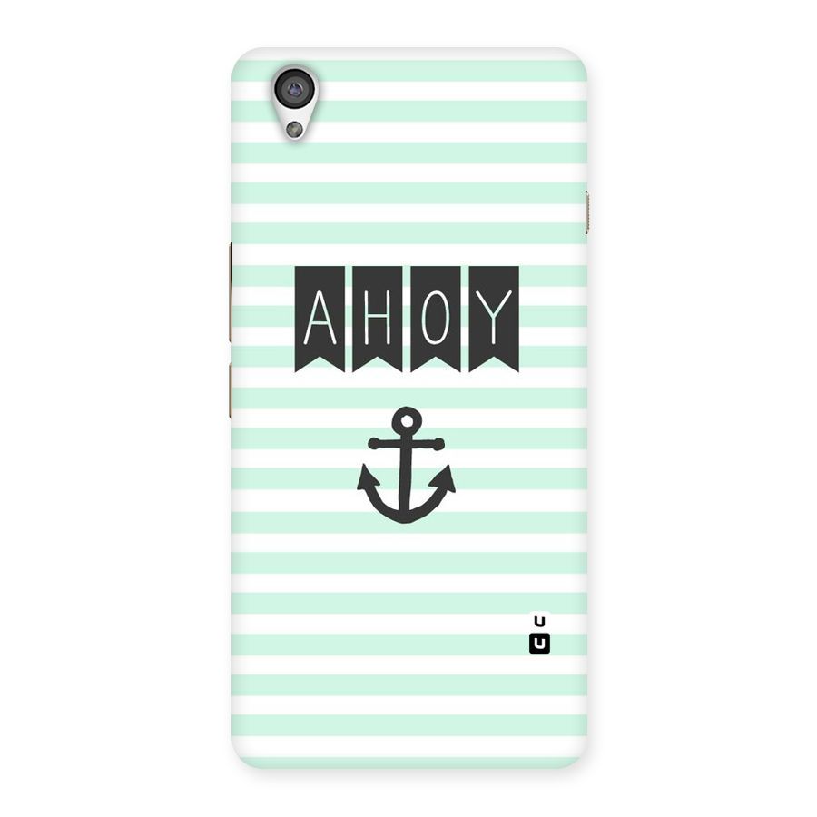 Ahoy Sailor Back Case for OnePlus X