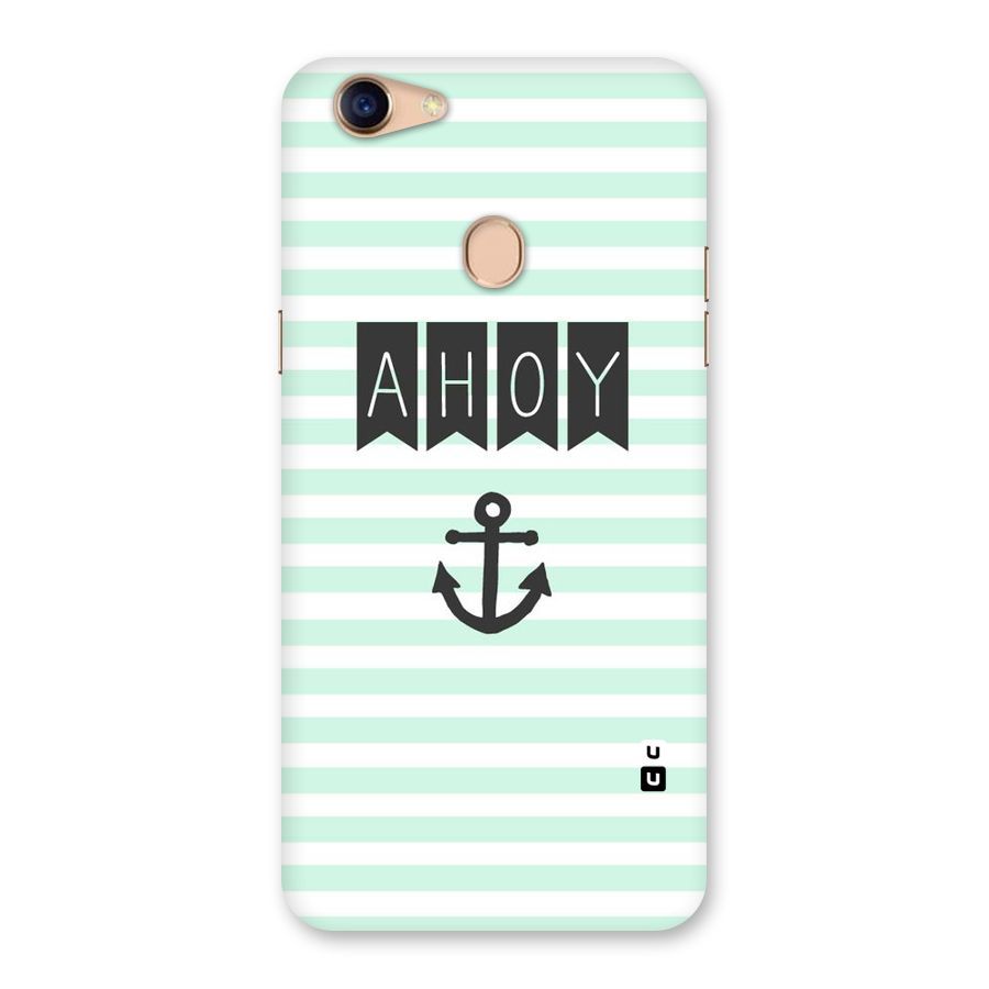 Ahoy Sailor Back Case for Oppo F5 Youth