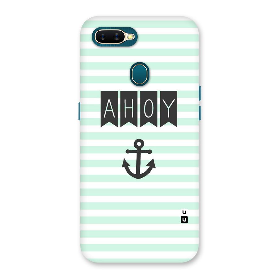 Ahoy Sailor Back Case for Oppo A11k