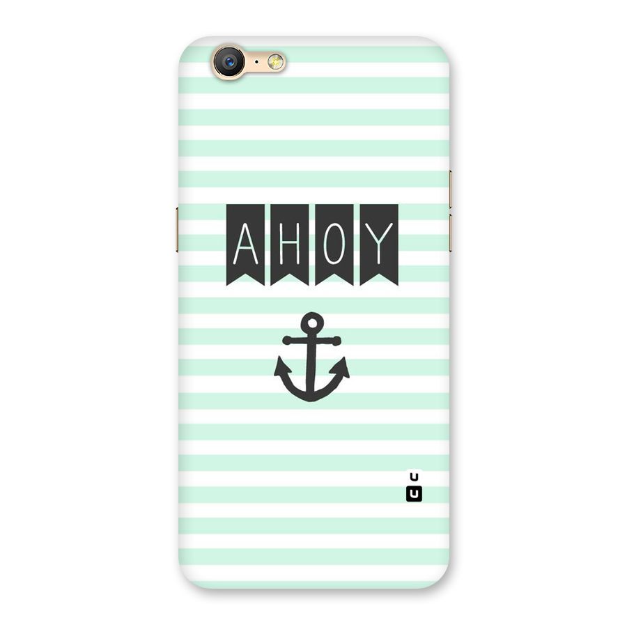 Ahoy Sailor Back Case for Oppo A39