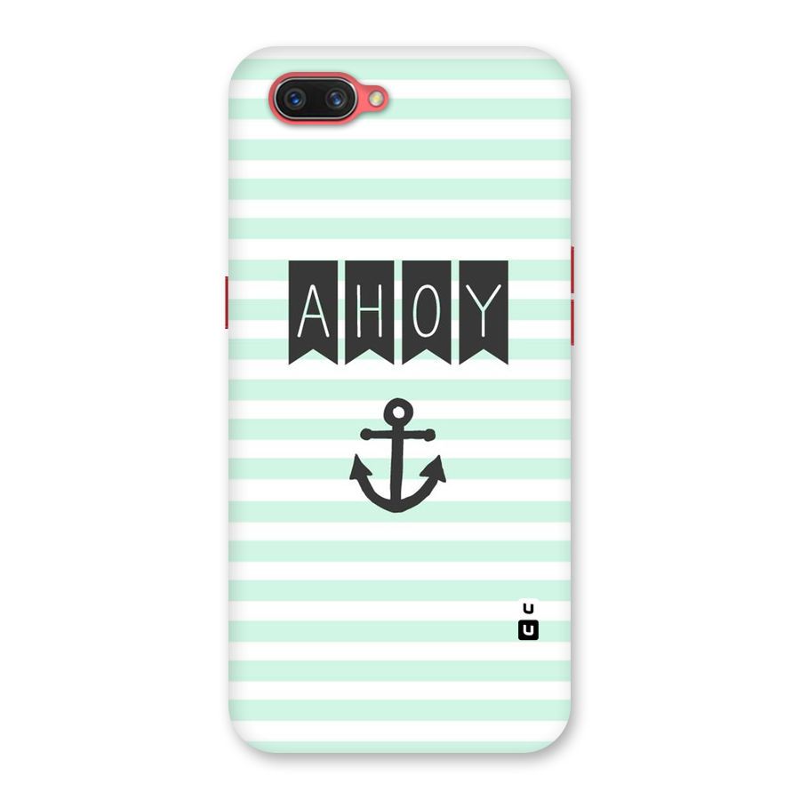 Ahoy Sailor Back Case for Oppo A3s