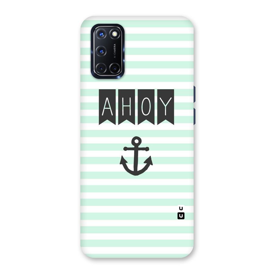 Ahoy Sailor Back Case for Oppo A52