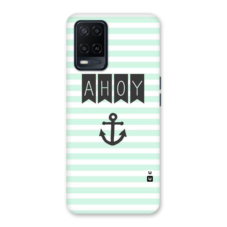 Ahoy Sailor Back Case for Oppo A54
