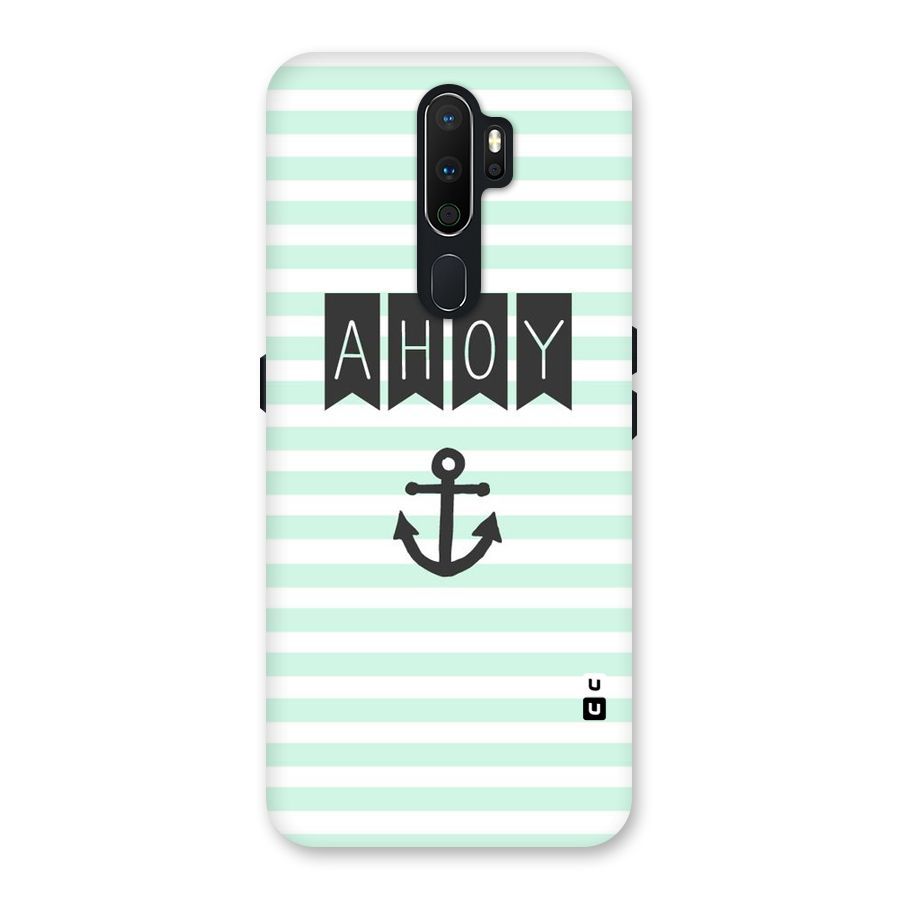 Ahoy Sailor Back Case for Oppo A5 (2020)