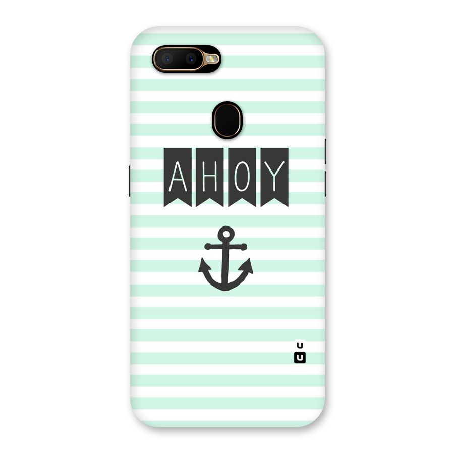 Ahoy Sailor Back Case for Oppo A5s