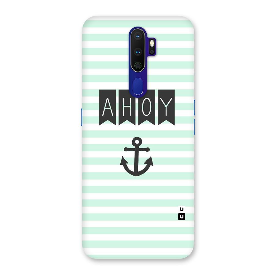 Ahoy Sailor Back Case for Oppo A9 (2020)