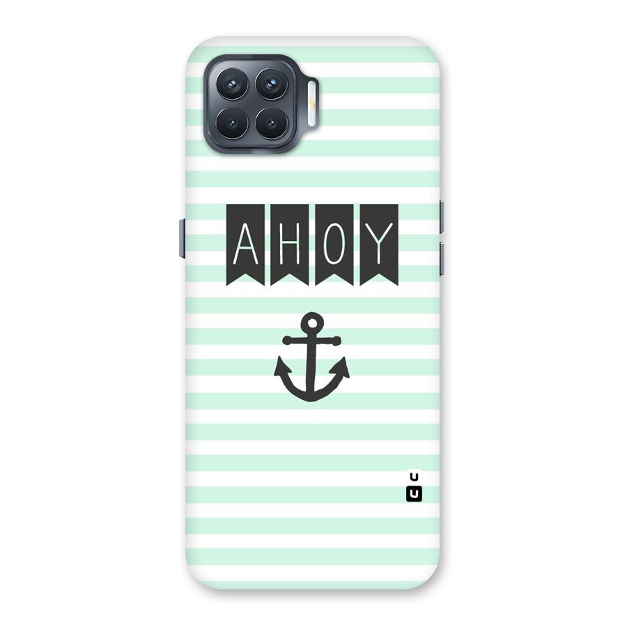 Ahoy Sailor Back Case for Oppo F17 Pro