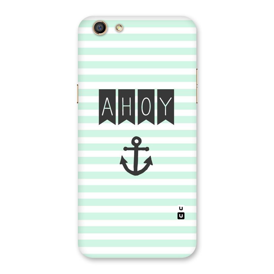 Ahoy Sailor Back Case for Oppo F3
