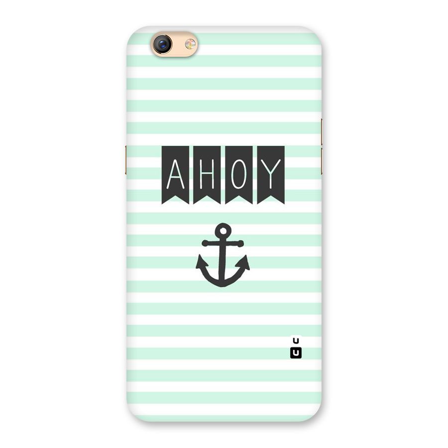 Ahoy Sailor Back Case for Oppo F3 Plus