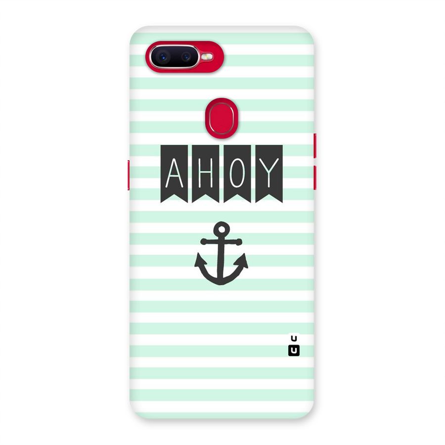 Ahoy Sailor Back Case for Oppo F9 Pro