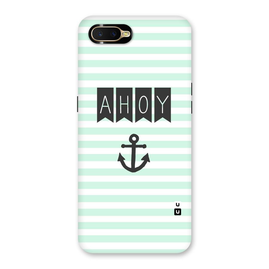 Ahoy Sailor Back Case for Oppo K1