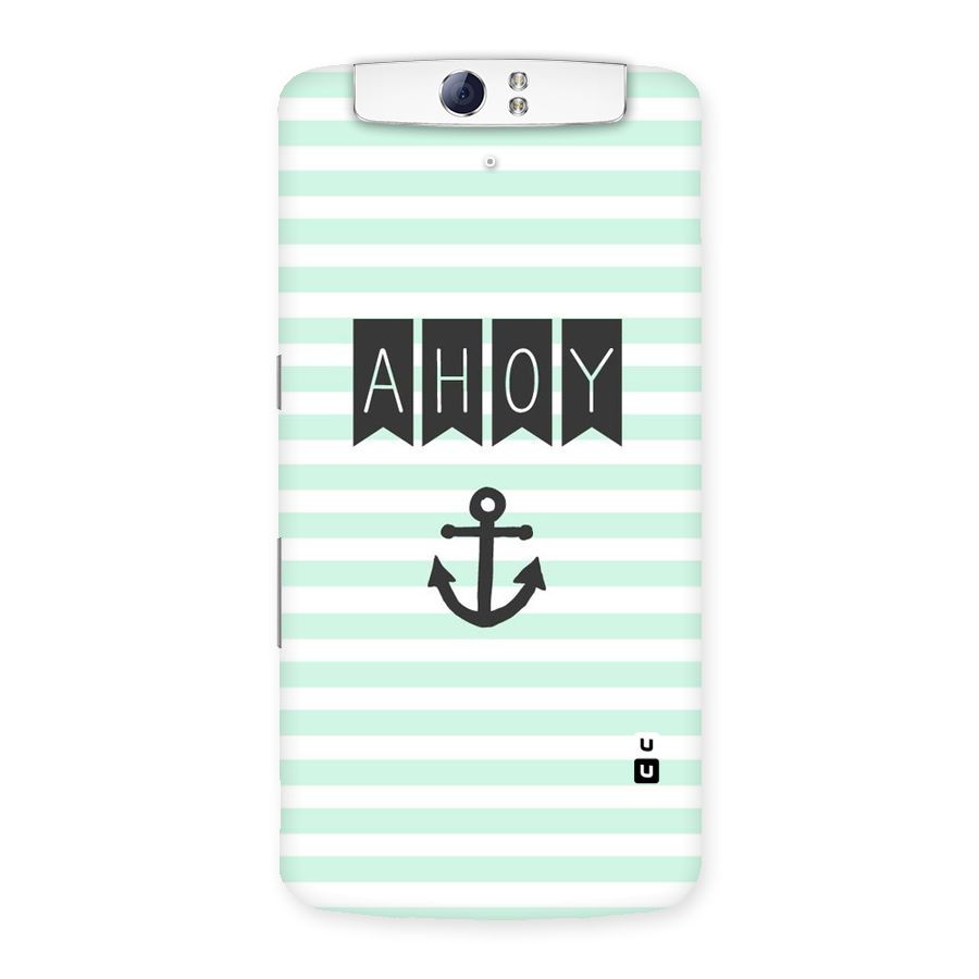 Ahoy Sailor Back Case for Oppo N1