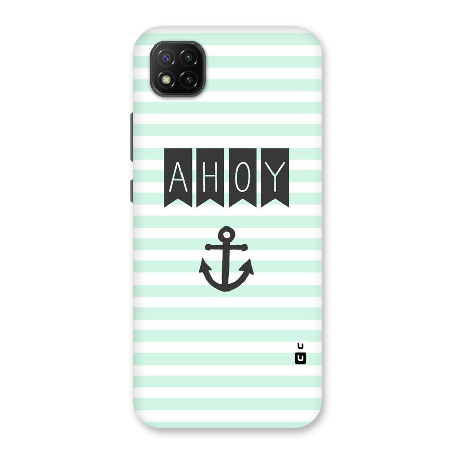 Ahoy Sailor Back Case for Poco C3
