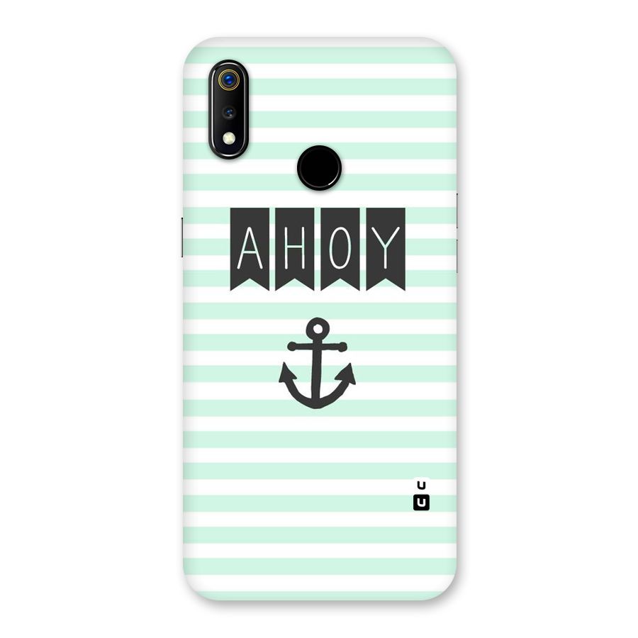 Ahoy Sailor Back Case for Realme 3