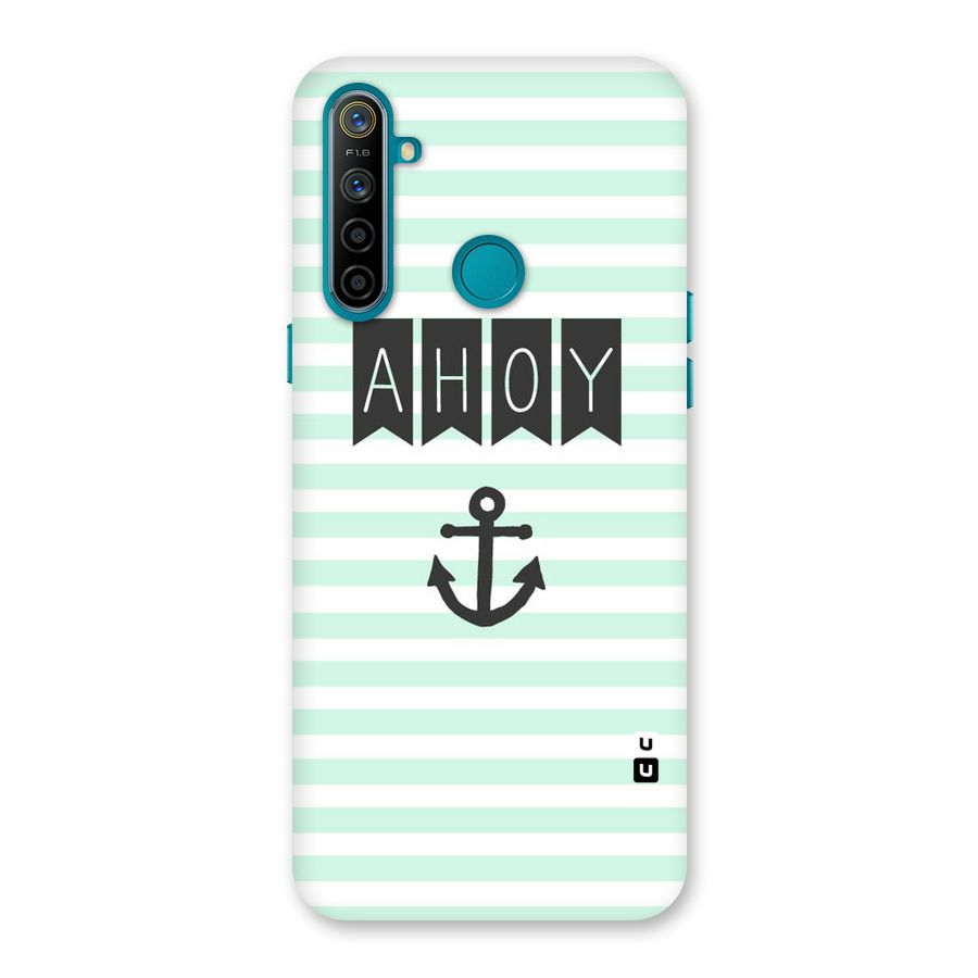 Ahoy Sailor Back Case for Realme 5i