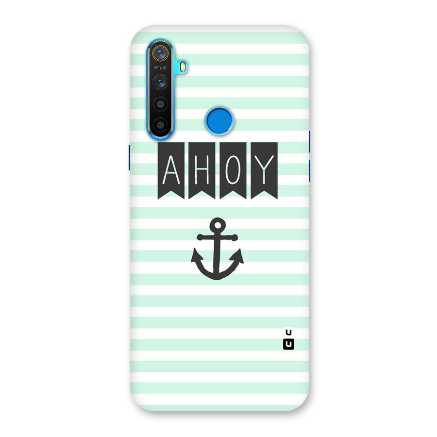 Ahoy Sailor Back Case for Realme 5s