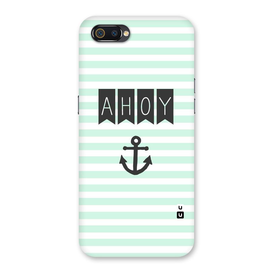 Ahoy Sailor Back Case for Realme C2