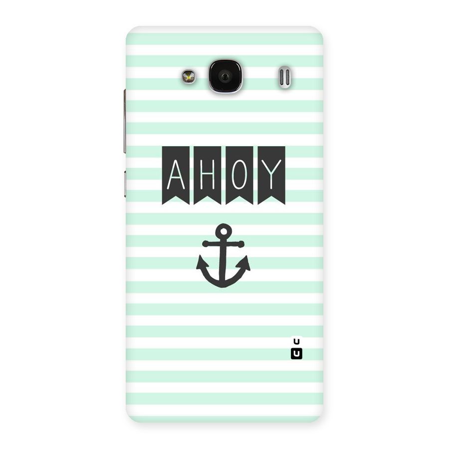 Ahoy Sailor Back Case for Redmi 2