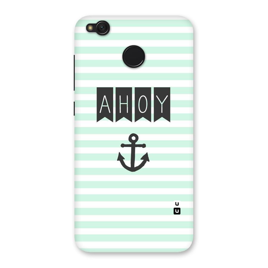 Ahoy Sailor Back Case for Redmi 4