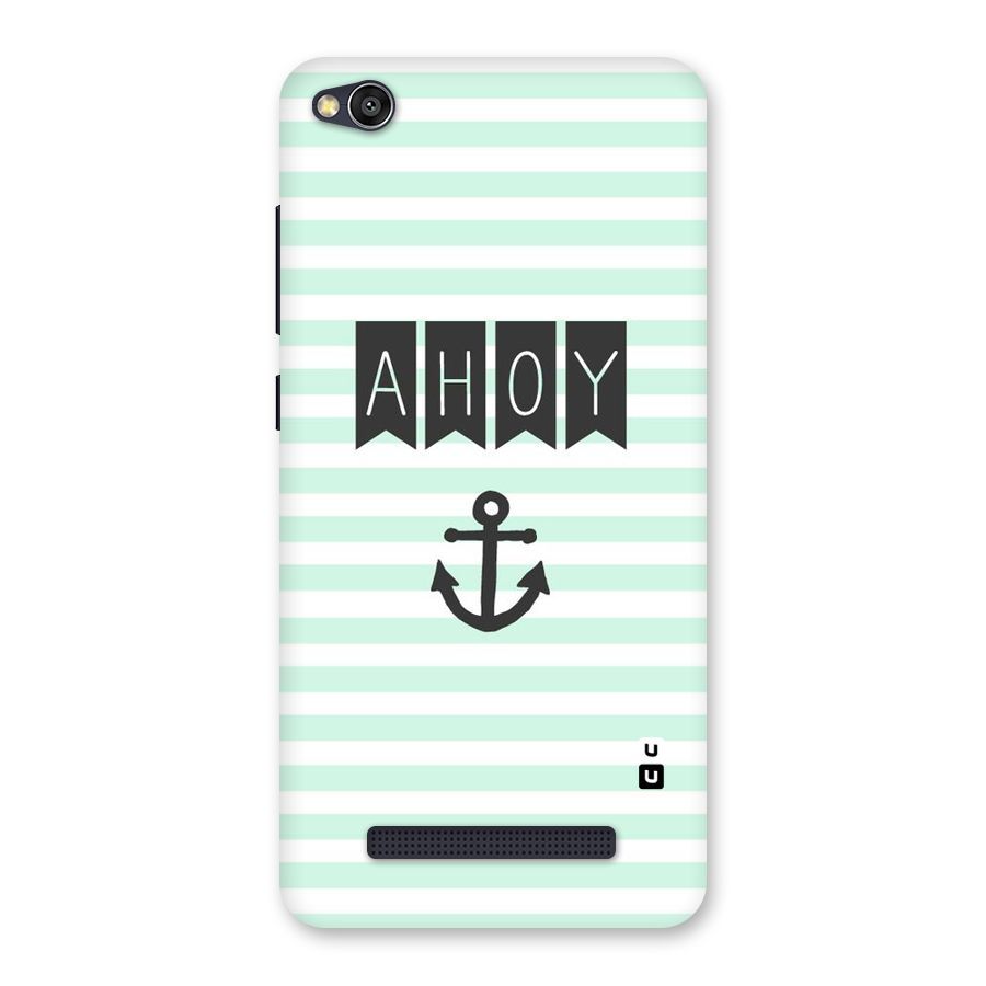 Ahoy Sailor Back Case for Redmi 4A