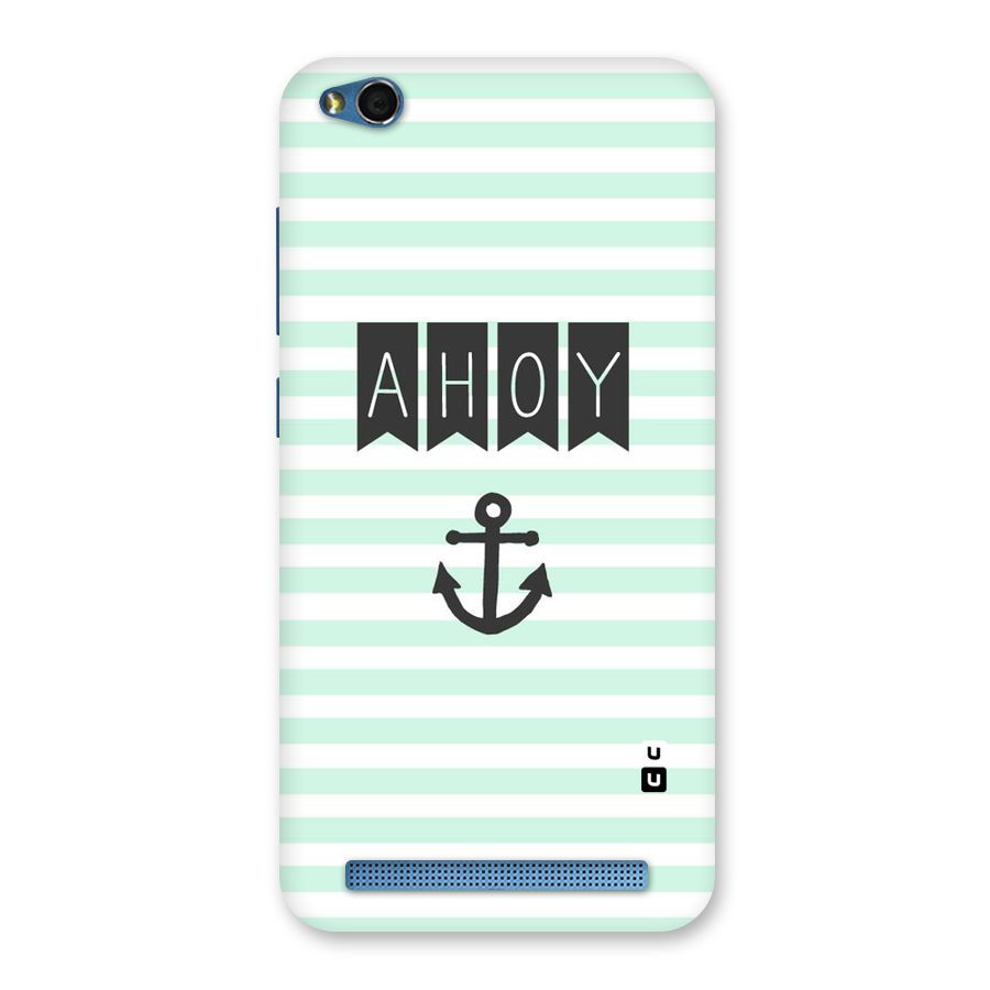 Ahoy Sailor Back Case for Redmi 5A