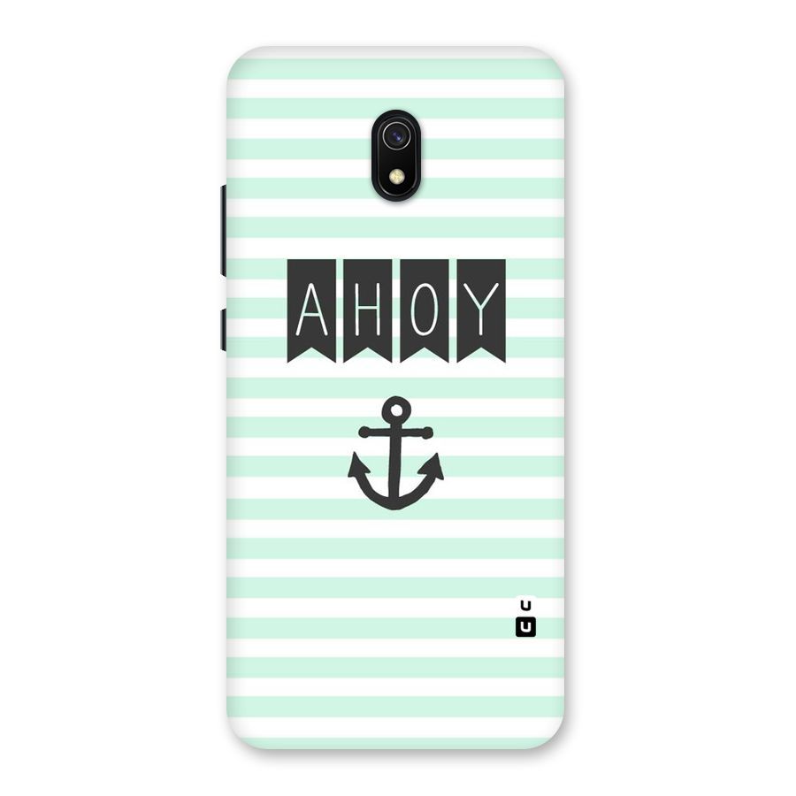 Ahoy Sailor Back Case for Redmi 8A