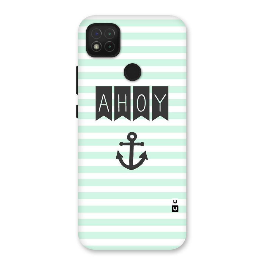 Ahoy Sailor Back Case for Redmi 9