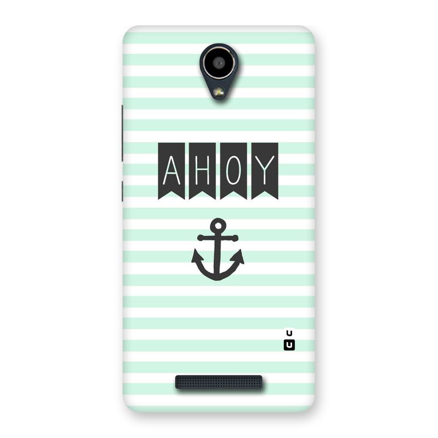 Ahoy Sailor Back Case for Redmi Note 2
