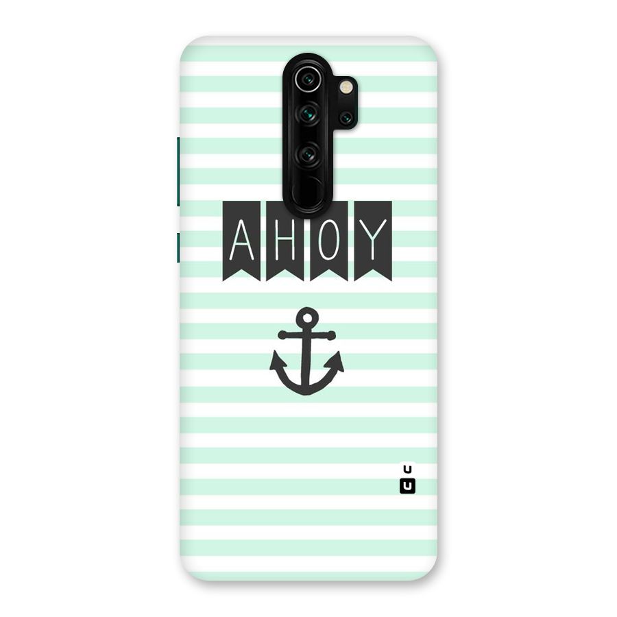 Ahoy Sailor Back Case for Redmi Note 8 Pro