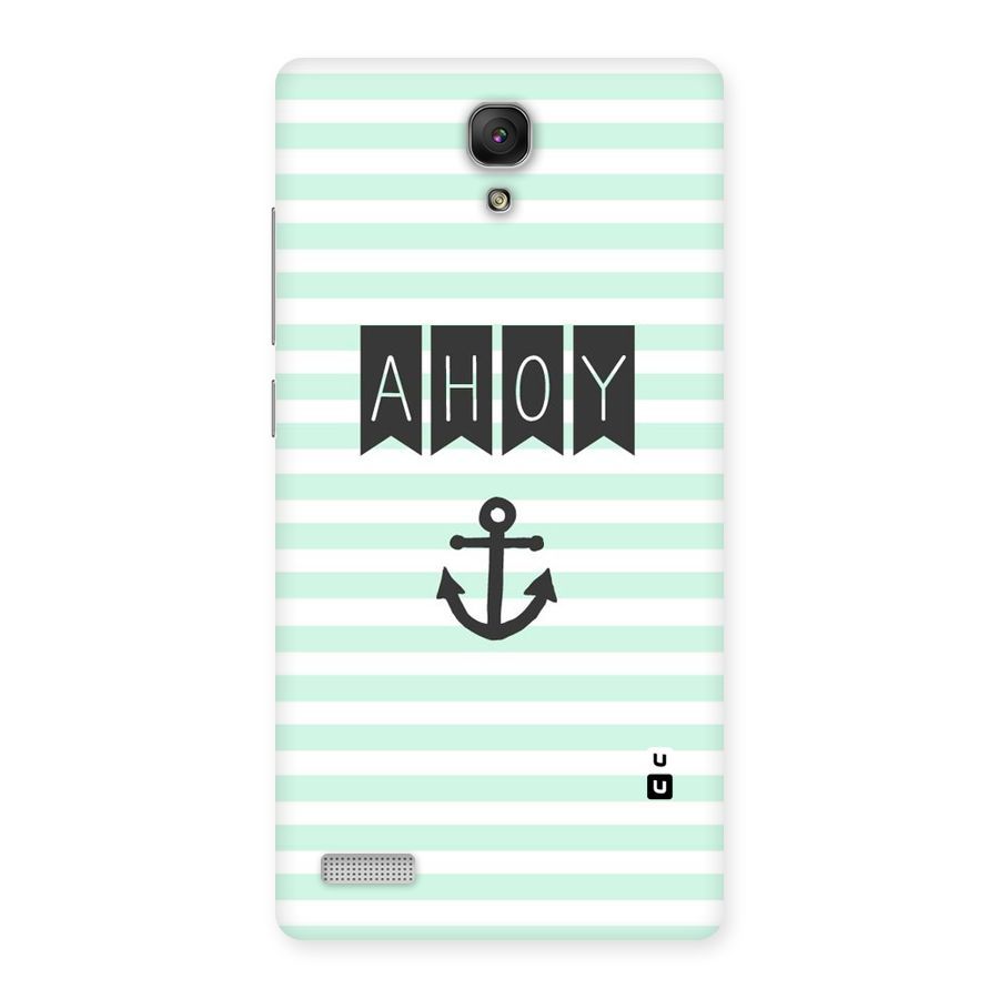 Ahoy Sailor Back Case for Redmi Note Prime