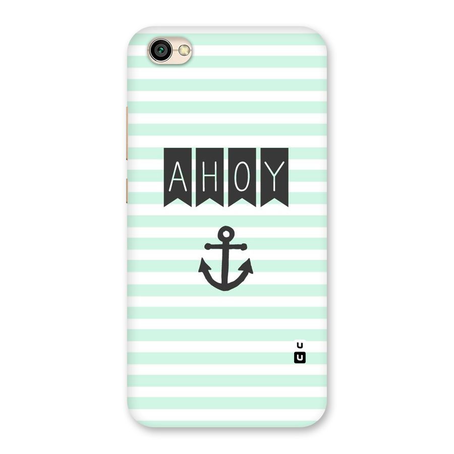 Ahoy Sailor Back Case for Redmi Y1 Lite
