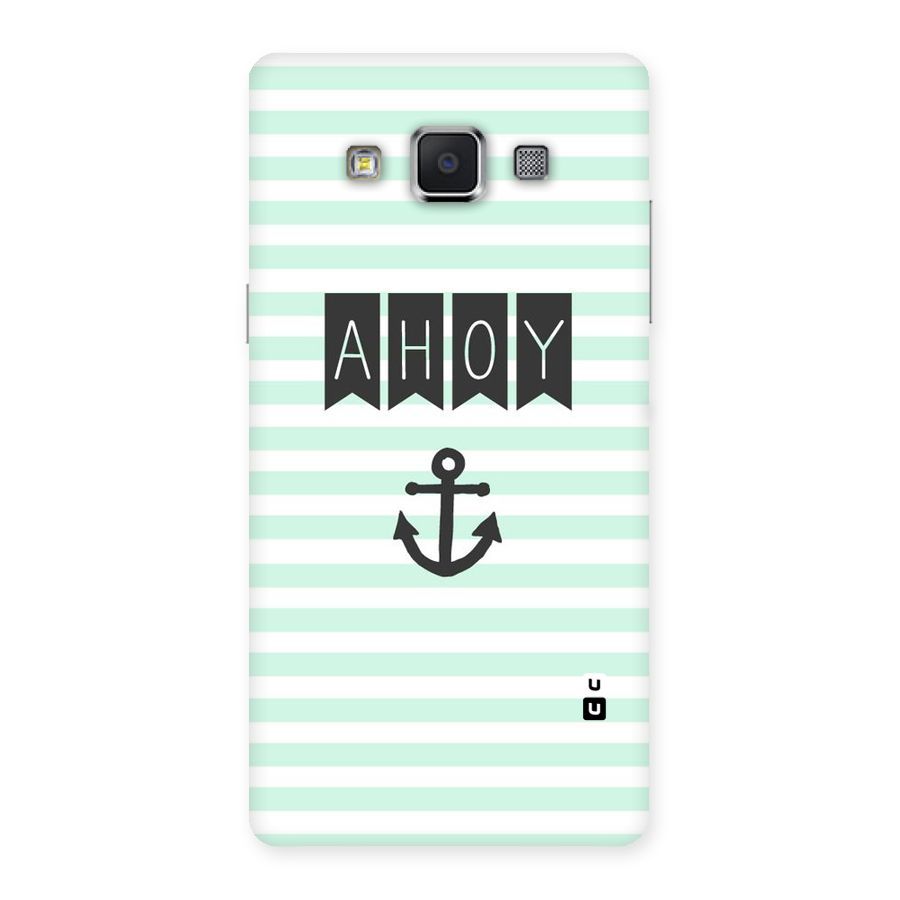 Ahoy Sailor Back Case for Samsung Galaxy A5