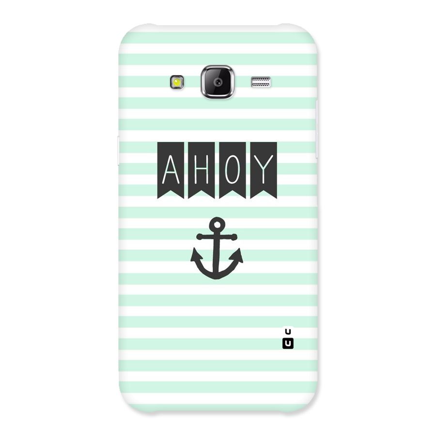 Ahoy Sailor Back Case for Samsung Galaxy J2 Prime