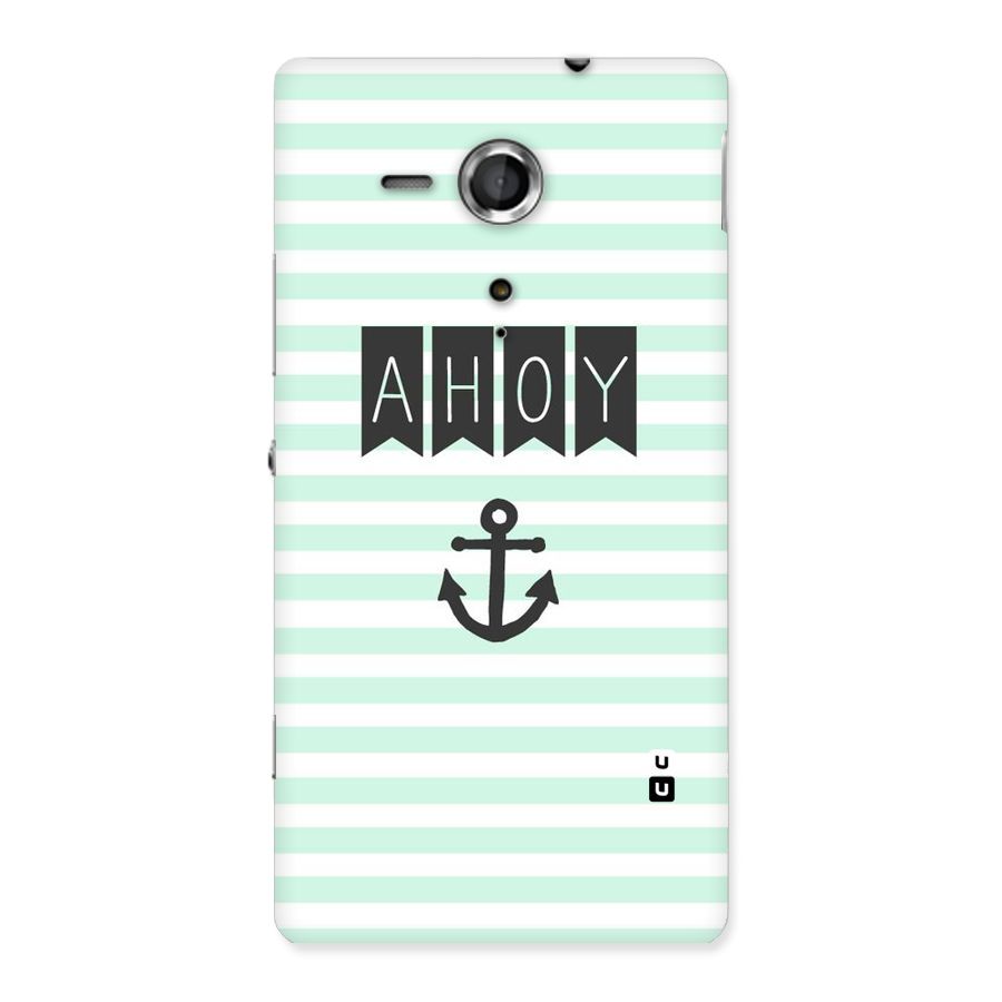 Ahoy Sailor Back Case for Sony Xperia SP