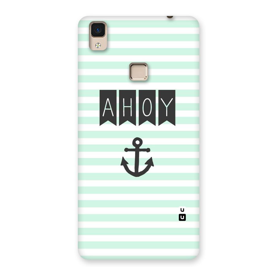 Ahoy Sailor Back Case for V3 Max