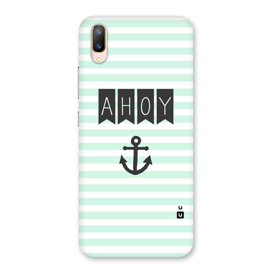 Ahoy Sailor Back Case for Vivo V11 Pro